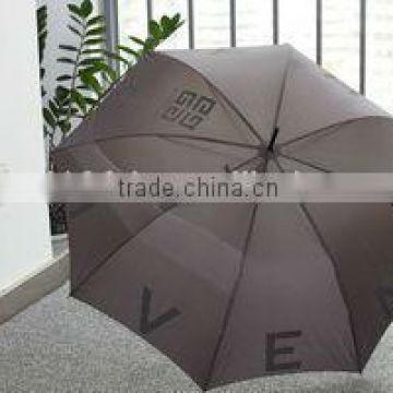 23"*8K High-quality promotion straight umbrella for Givency Brand