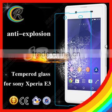 9H 0.33mm tempered screen protector for Sony xperia E3 tempered glass screen