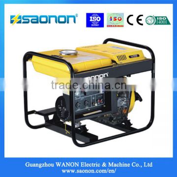 3.8kva Electric Diesel Generator with Manufacturer Price powered by famous engine