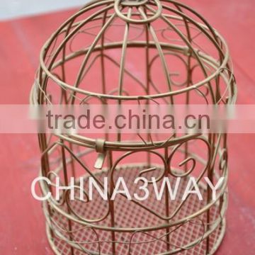 Luxury metal decorative bird cage