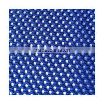 Blue Kevlar carbon hybrid fabric for decoration