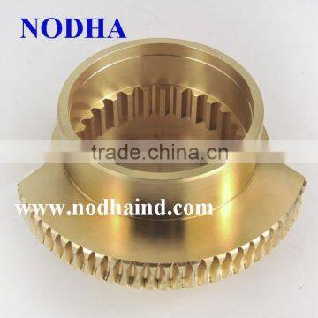 Custom worm gears, special worm wheel, brass worm