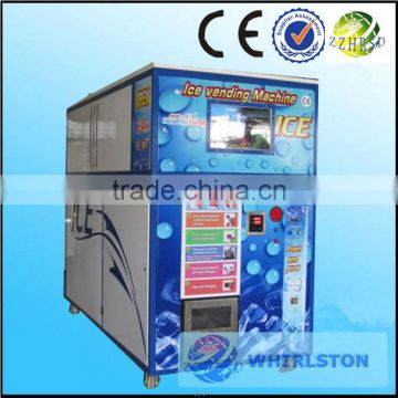 1390 New Whirlston auto bagged Ice vending machine