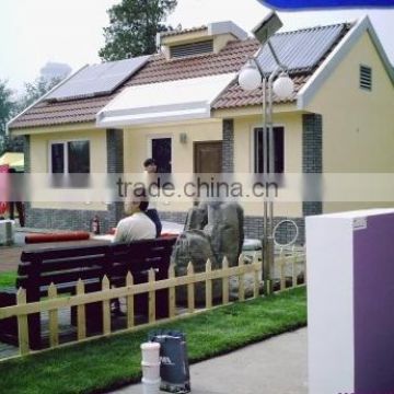 the green , energy saving, sustainable development nano-composit panel integrated house