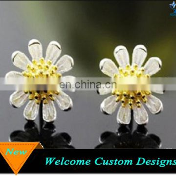 Fashion New Mold Cheap Wholesale Stud Inspired Flower Earring