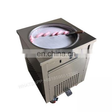 Golden supplier commercial fried ice cream rolling machine for sale