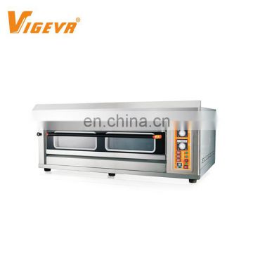 1 Deck 4 Tray Professional Bakery Commercial Price Pizza Gas Deck Oven For Baking Bread