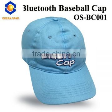 Lower price bluetooth baseball sport cap with earphone