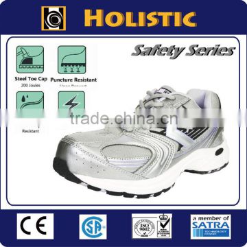 Athletic Anti statics and slip Light weight Composite Toe Sport Safety Shoe