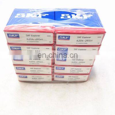 high quality skf deep groove ball bearing 6204-2RSH 20x47x14mm Single Row Radial Ball Bearing 6204-2RSH