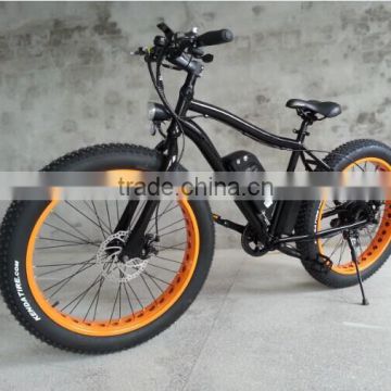 26'' fat tire electric bike with li-ion battery CE EN15194(FJ-TDE07)