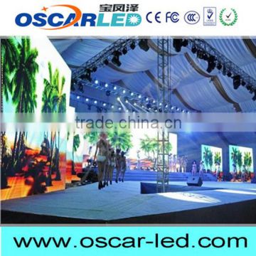 super slim and bright p4 oem die casting led cabinet indoor rental led display with CE RoHS