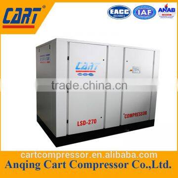 LSD-270A/W Durable and reliable 200KW/270HP direct drive screw air compressor