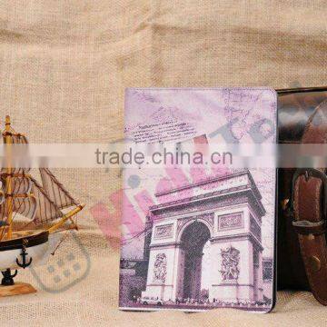 Triumphal Arch Leather Case for iPad Mini,For iPad Mini Leather Case,Eiffel Tower/ Big Ben/ Triumphal Arch/Statue of Liberty