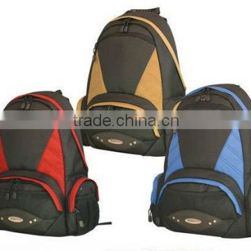 420D nylon backpack with contrast trim for special design