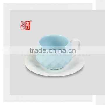 England Style Romantic Design Ceramic Tea Cup and Saucer Set