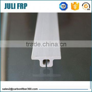 Reinforced Plastic Fiberglass GRP / FRP profiles, High strength FRP pipe, Anti-Electric FRP tube with Pultrusion
