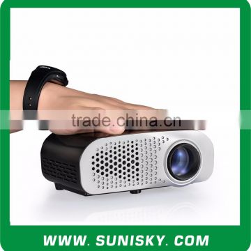 LED+LCD Pico Projectors Portable for moive easy to carry supporting HDMI and SD Card (SMP8802)