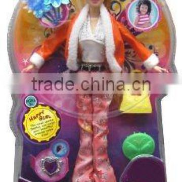 11.5'' Casual Suit Girl Dolls with PVC box packing