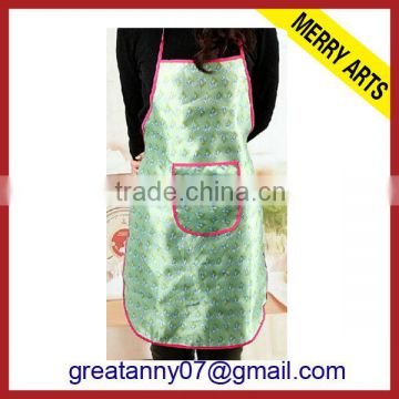 cheap wholesale long bib kitchen plastic aprons for adults men
