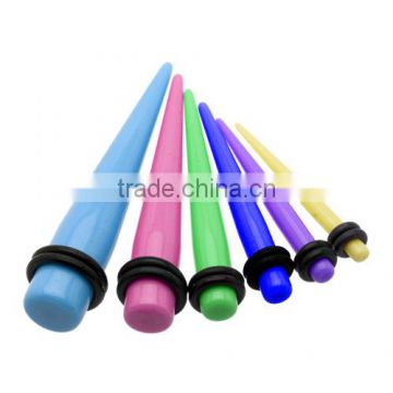 Top Mix Neon Acrylic Tapers 14g - 00g