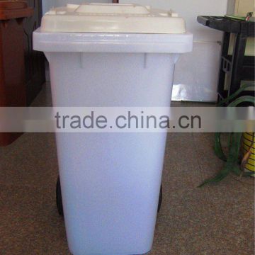 hospital 120liter trash can outdoor with pedal.wheels