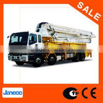With 45m Boom Truck-Mounted Concrete Pump Trucks