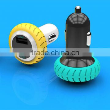 2 USB 1A 2.1A 3.1A car charger coloful portable quick lowest price                        
                                                                                Supplier's Choice