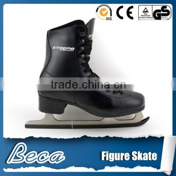 Wholesale fashion leather cloth figure ice skate shoes van