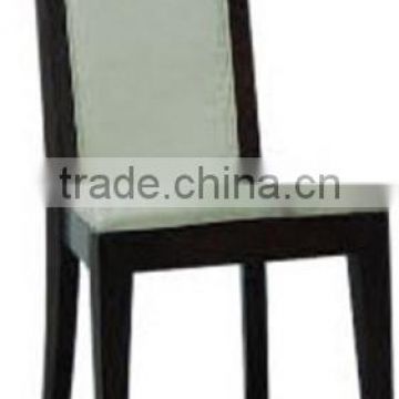 leather or fabric solid wood cafe chair (FOHCC-8)