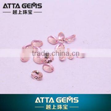 Nano morganite #45--pink and peach morganite gemstones hot sale