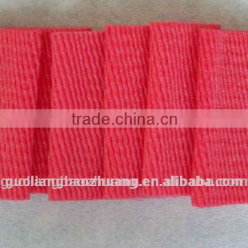 Tubular netting red packaging net