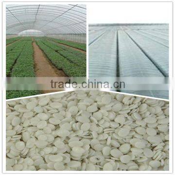 Agricultural greenhouse film anti ageing and anti fogging antioxidant masterbatch
