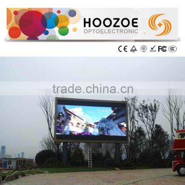 hoozoe waterproof P8 series:Good pricefull full color circular led display module