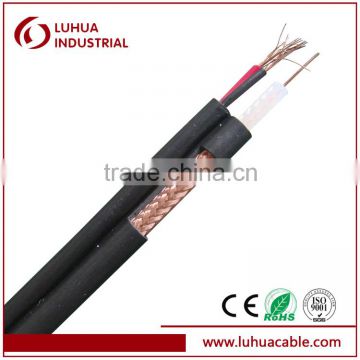 RG59 Siamese cable RG59 Coax cable with power cable