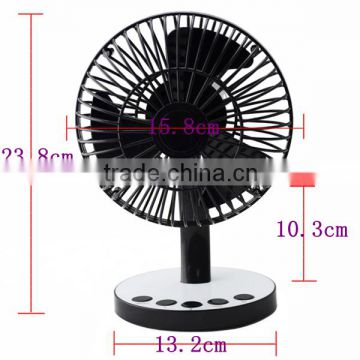 Jyicoo Hot USB Oscillating Fan Voice Control Mini Home And Office Plastic USB Fan
