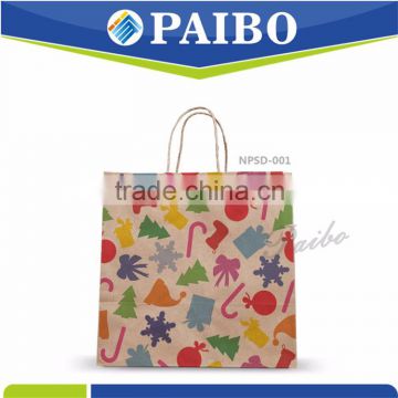 NPSD-01 New Xmas Bag with handle Professional factory for xmas Hand made