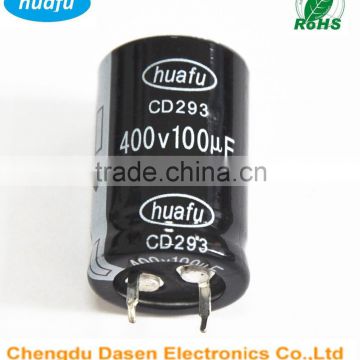 Aluminum electrolytic Capacitors 400v 100uf
