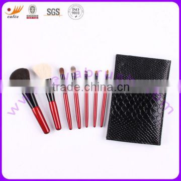 Travel Makeup Brush 7pcs Set for Gift/Promotion, MOQ and OEM Orders are Accepted