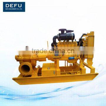 Horizontal split casing centrifugal water pump