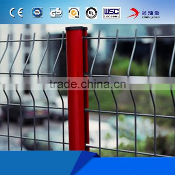 High Quality cheap price hot dip galvanized pvc coated euro curve style fence/gradil nylofor 3d wire mesh size online hot sale