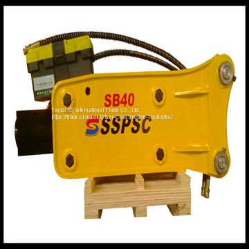 Good price SB40 small hydraulic rock breaker for mini excavators