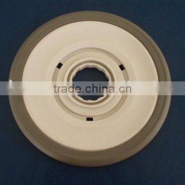 wheel and castor,plastic and rubber wheel, plastic and rubber castor