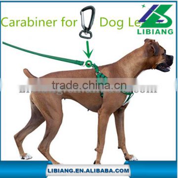 Adjustable and Heavy Duty No-Pull Leash & Harness-Perfect Lightweight Training & Walking Collar Carabiner for Dog Leash