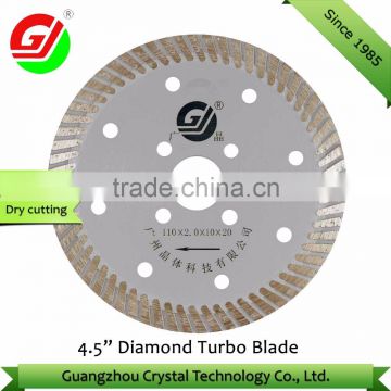 High quality 4.2" 110mm diamond saw blade diamond blade for granite/marble/quartz stone/diamond tool manufacturer