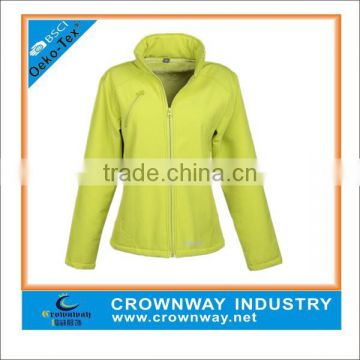 Slim fit women softshell jacket sport jacket made in china