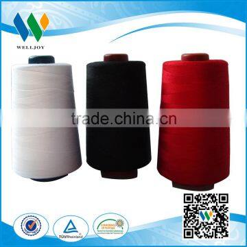 100% polyester stitching thread with certification of Oeko-Tex100