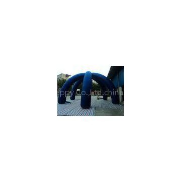 Customized blue Inflatable Advertising Party Tent giant , outdoor event tent