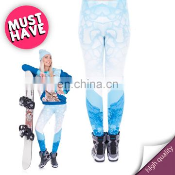 Iceberg hot wholesale pants jogging elastic sport slim tights sexy crossfit pattern running yoga women leggings