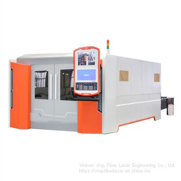 2500W Stainless Carbon Steel Sheet Fiber Laser Cutting Machine
